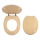 FERRO - WC-Sitz aus MDF, Eschen-Dekor