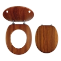FERRO - WC-Sitz MDF/Eichedekor