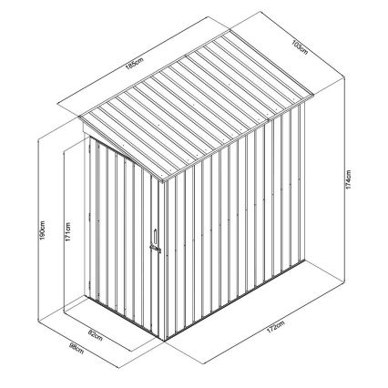 Fieldmann - Abri de jardin