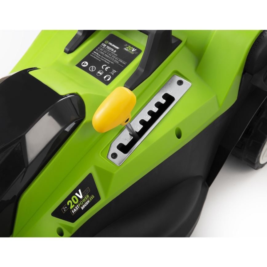 Fieldmann - Akku-Rasenmäher 2x20V