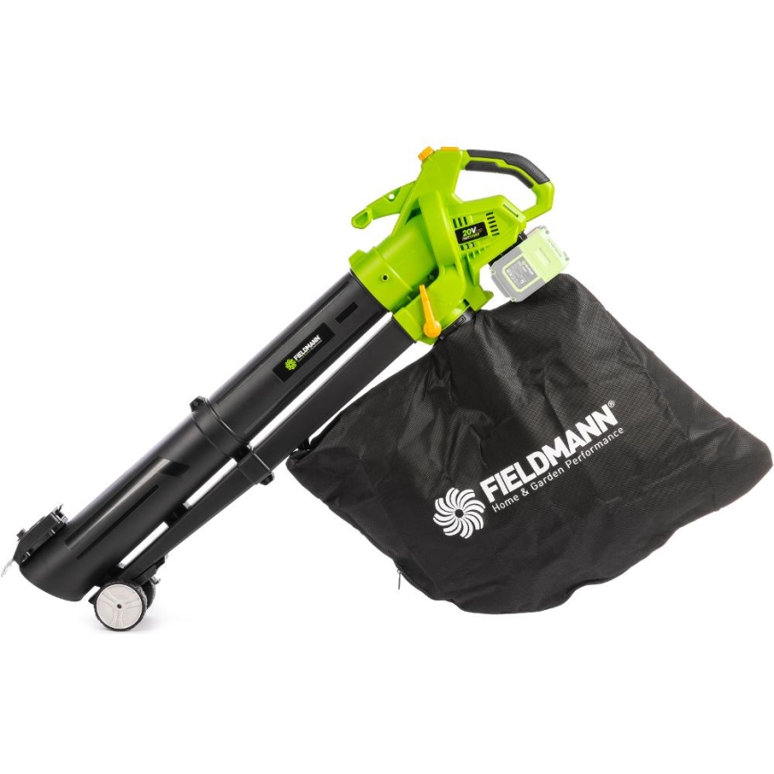 Fieldmann - Aspiratore e soffiatore da giardino a batteria 20V