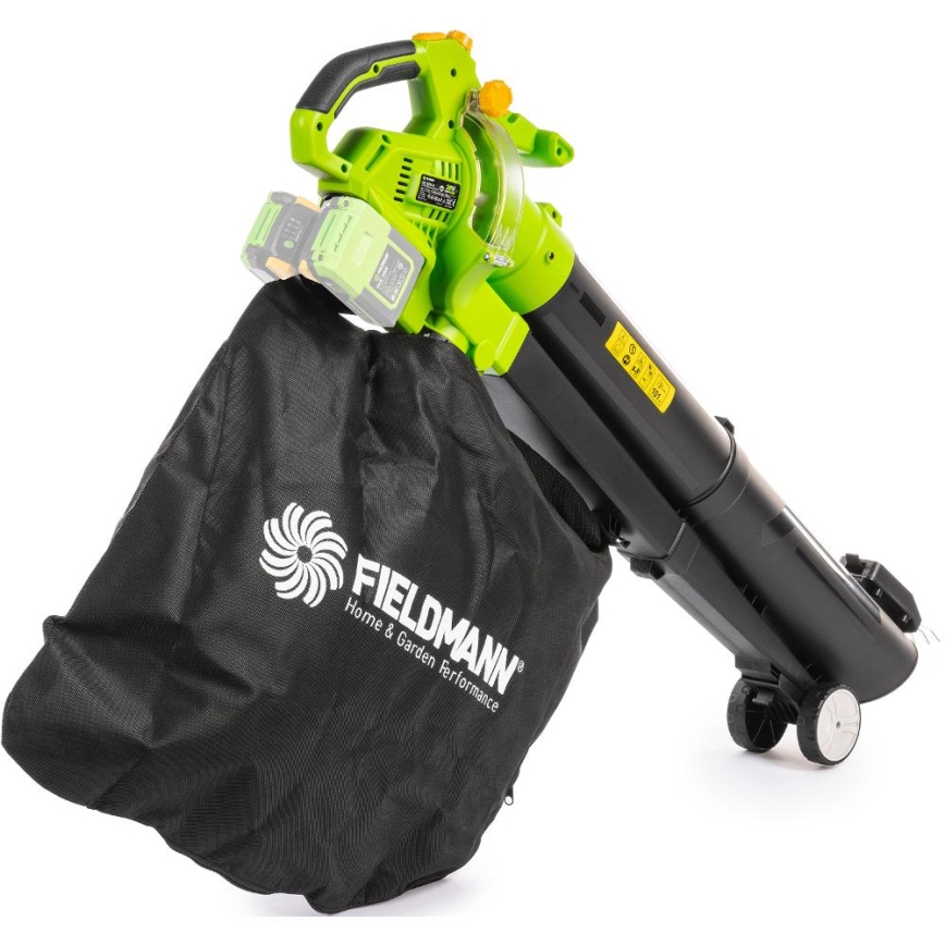 Fieldmann - Aspiratore e soffiatore da giardino a batteria 20V