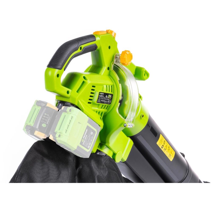 Fieldmann - Aspiratore e soffiatore da giardino a batteria 20V