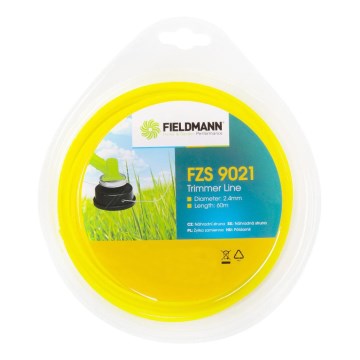 Fieldmann - Ersatzfaden für Gartentrimmer 60m/2,4mm