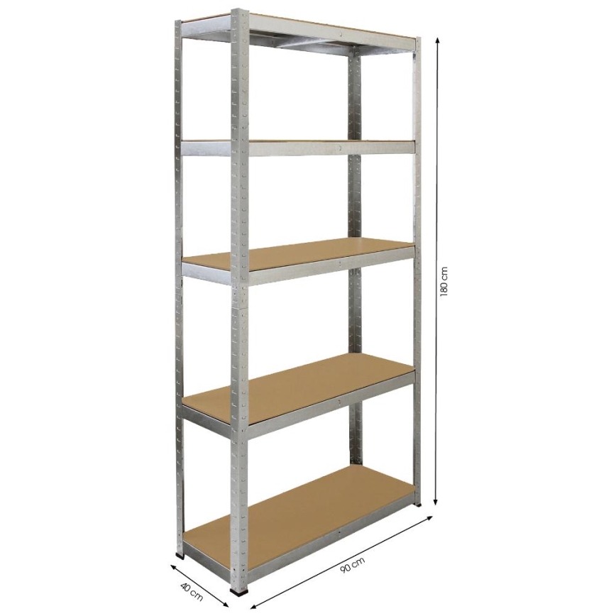 Fieldmann - Étagère de stockage 180x90x40 cm