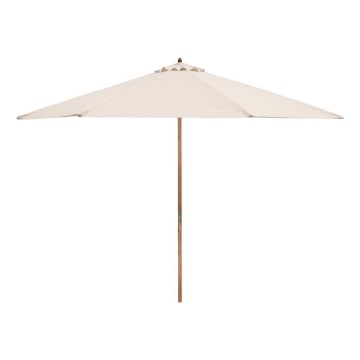 Fieldmann - Ombrellone diametro 3 m color crema/acacia