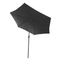 Fieldmann - Ombrellone diametro 3 m nero