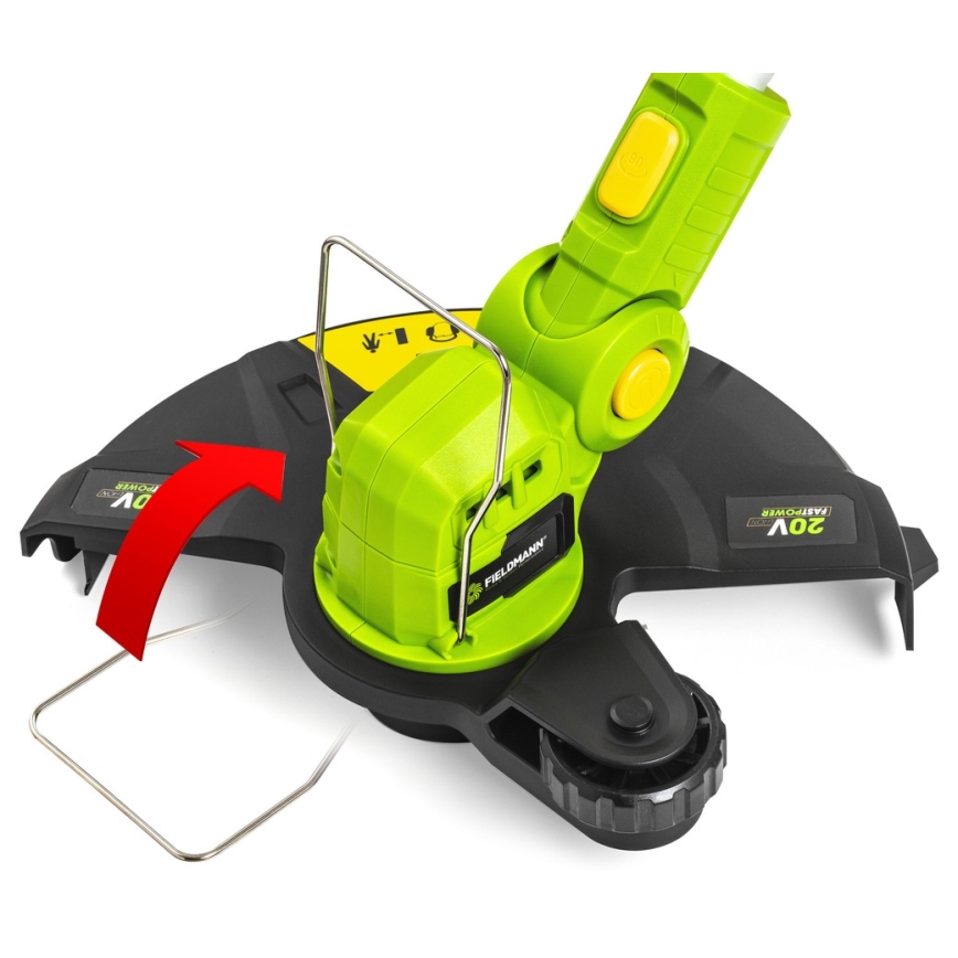 Fieldmann - Rasaerba a corde a batteria 20V