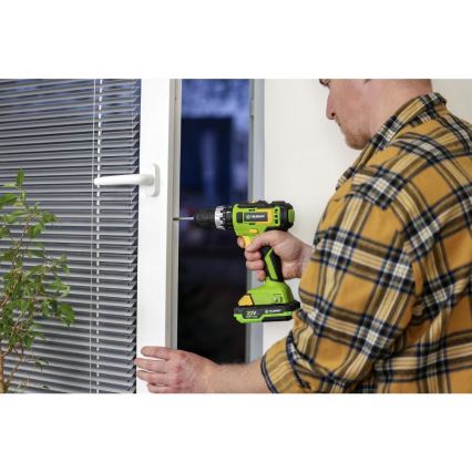 Fieldmann - Trapano a percussione a batteria 20V