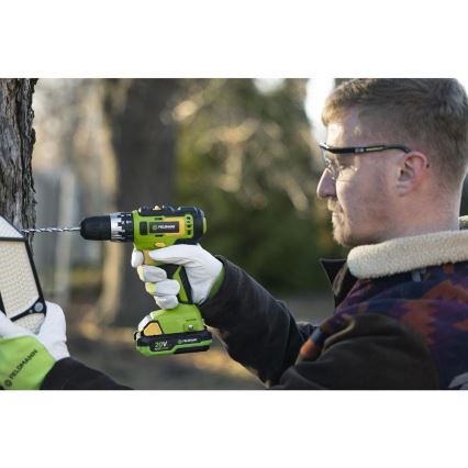 Fieldmann - Trapano a percussione a batteria 20V
