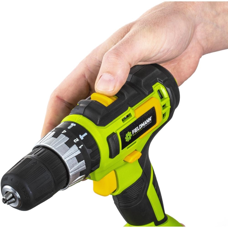 Fieldmann - Trapano a percussione a batteria 20V