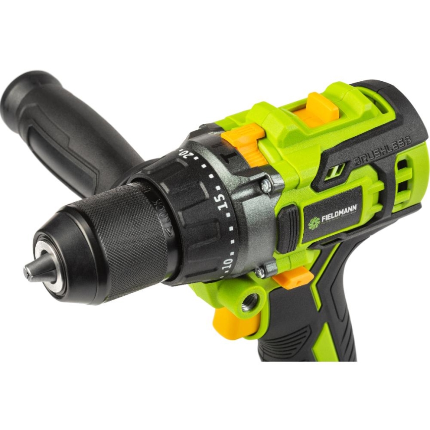 Fieldmann - Trapano a percussione a batteria 20V