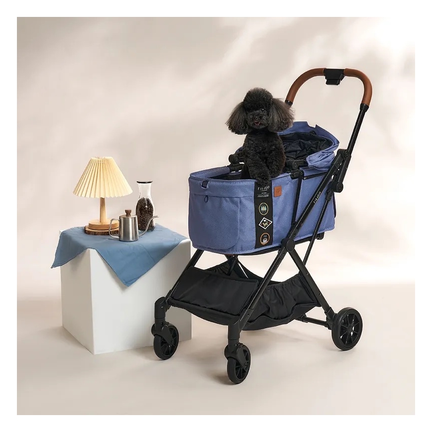 Fikago - Passeggino per cani e gatti FTG Blue Note