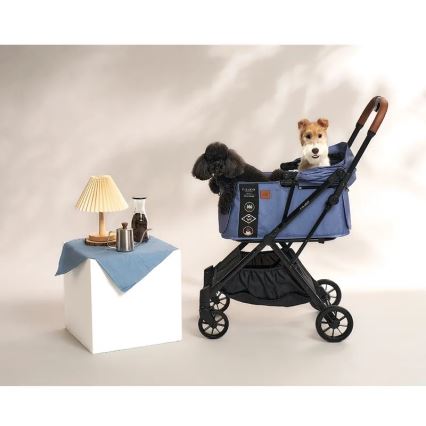 Fikago - Passeggino per cani e gatti FTG Blue Note