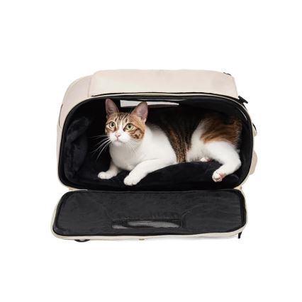 Fikago - Reisetasche für Hunde und Katzen TRUFFLE Artic Blume