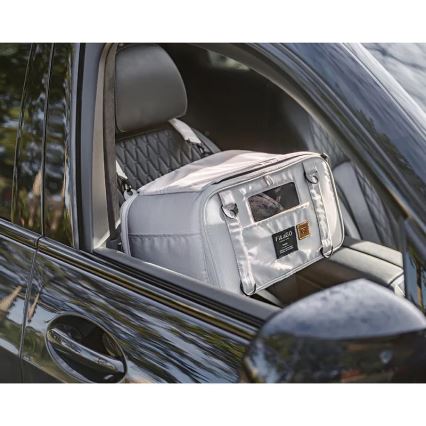 Fikago - Trasportino da viaggio per cani e gatti TRUFFLE Artic Flower