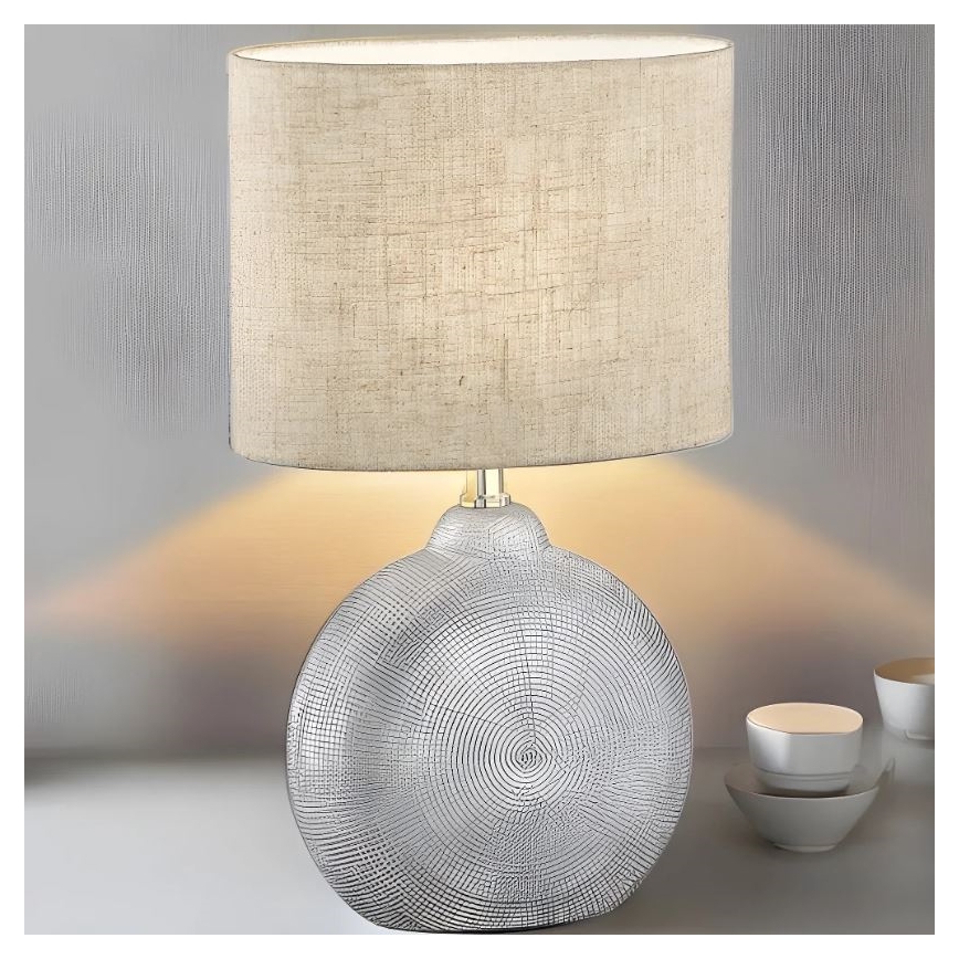 Fischer & Honsel 50469 - Lampe de table FORO 1xE14/40W/230V