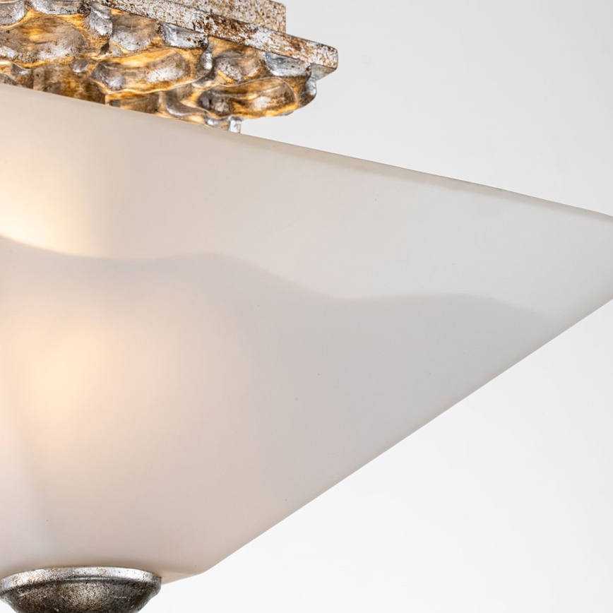 Flambeau - Plafoniera STAR 2xE27/40W/230V dorata