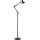 Flessibile lampada con piedistallo AURIQ 1xE27/60W/230V 184 cm nero