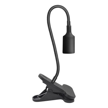 Flessibile lampada da tavolo con clip CLIP 1xE27/30W/230V nero