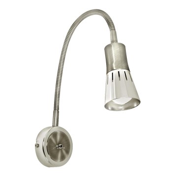 Flessibile piccola lampada ARENA 1xE14/40W/230V cromo opaco