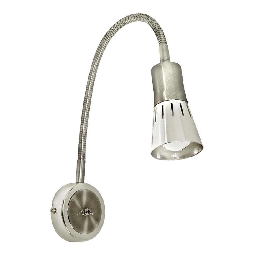 Flessibile piccola lampada ARENA 1xE14/40W/230V cromo opaco