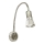 Flessibile piccola lampada ARENA 1xE14/40W/230V cromo opaco