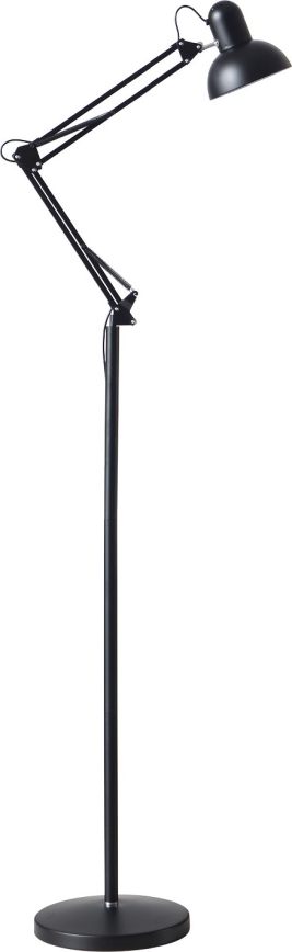Flexible Stehleuchte AURIQ 1xE27/60W/230V 184 cm schwarz