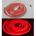 Flexibler LED-Streifen NEON LED/5V USB 1,8 m rot