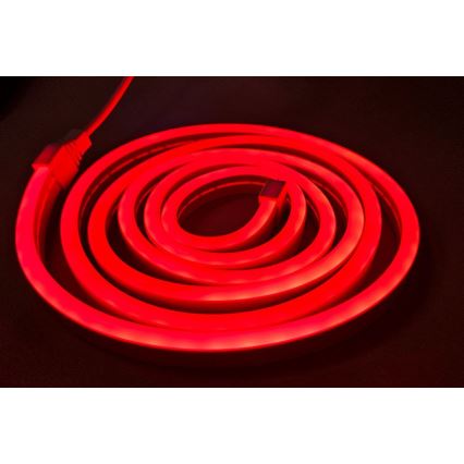 Flexibler LED-Streifen NEON LED/5V USB 1,8 m rot