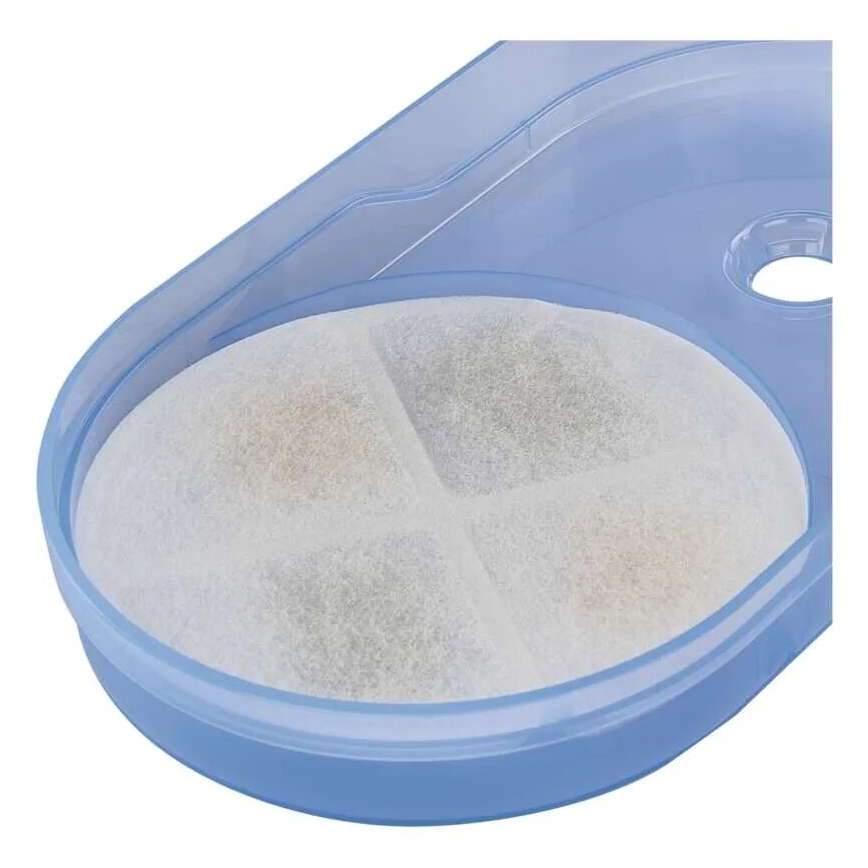 Fontana d'acqua per animali domestici 2,6 l/5V grigio