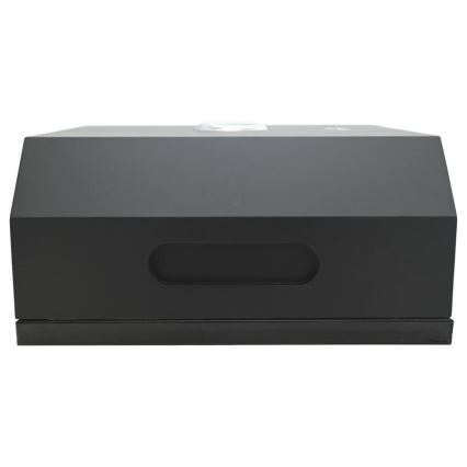 Forno per pizza con termometro 40x34,5x16 cm, colore nero