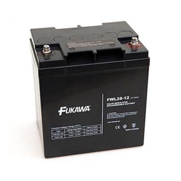 FUKAWA FWL 28-12 - Blei-Akku 12 V / 28 Ah, M5-Gewinde
