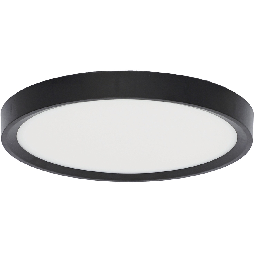 Fulgur 41811 - LED-Deckenleuchte NOMY LED/18W/230V 3000/4000/6000K IP40 d 23 cm schwarz