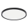 Fulgur 41813 - Plafonnier NOMY LED/32W/230V 3000/4000/6000K IP40 d. 40 cm noir