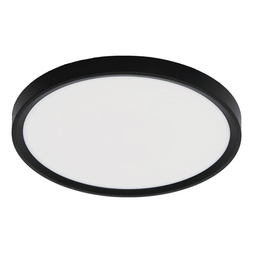 Fulgur 42362 - LED-Deckenleuchte NOMY LED/24W/230V 3000/4000/6000K IP40 d 30 cm schwarz