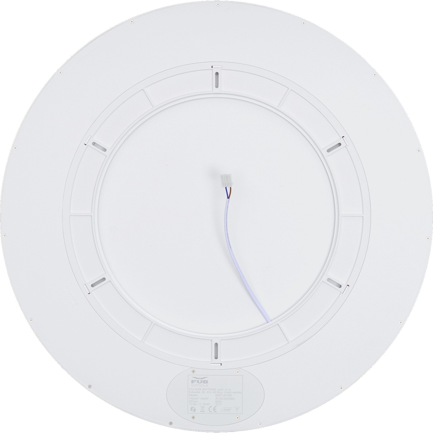 Fulgur 42365 - Plafoniera LED NOMY LED/50W/230V 3000/4000/6000K IP40 diametro 60 cm bianco