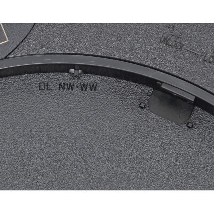 Fulgur 42366 - LED Deckenleuchte NOMY LED/50W/230V 3000/4000/6000K IP40 Ø 60 cm schwarz