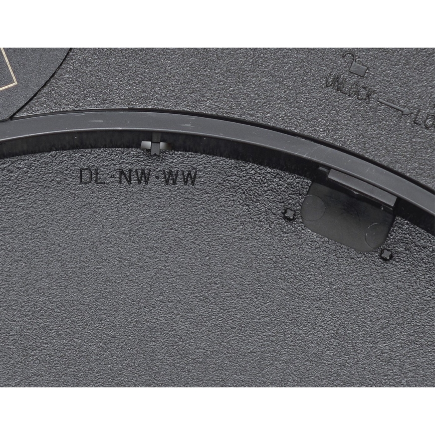 Fulgur 42366 - LED Deckenleuchte NOMY LED/50W/230V 3000/4000/6000K IP40 Ø 60 cm schwarz