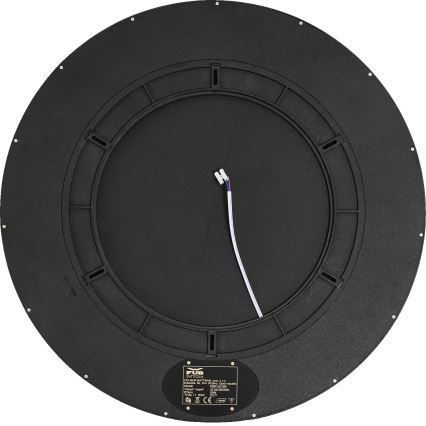 Fulgur 42366 - Plafoniera LED NOMY LED/50W/230V 3000/4000/6000K IP40 diametro 60 cm nero