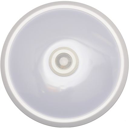 Fulgur s-39670 - LED-Notleuchte mit Bewegungs- und Dämmerungssensor DARINA LED/16W/230V Ø 29 cm
