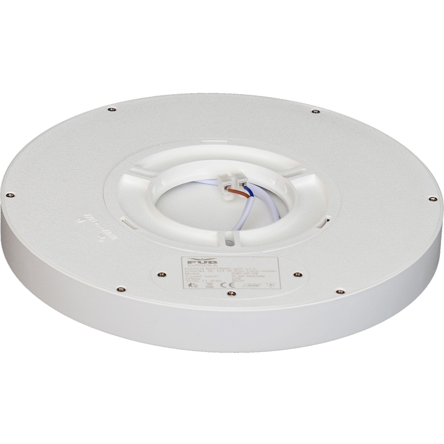 Fulgur s-42584 - Plafonnier avec détecteur de mouvement NOMY-S LED/18W/230V 3000/4000/6000K IP40 d. 23 cm blanc