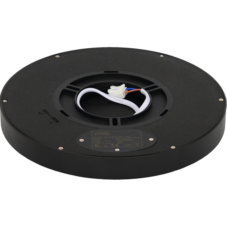 Fulgur s-42585 - LED-Deckenleuchte mit Bewegungssensor NOMY-S LED/18W/230V 3000/4000/6000K IP40 d 23 cm schwarz