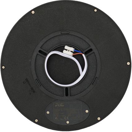 Fulgur s-42585 - LED-Deckenleuchte mit Bewegungssensor NOMY-S LED/18W/230V 3000/4000/6000K IP40 d 23 cm schwarz
