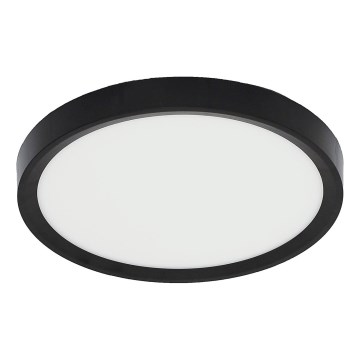 Fulgur s-42585 - Plafoniera LED con sensore di movimento NOMY-S LED/18W/230V 3000/4000/6000K IP40 diametro 23 cm nero