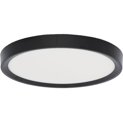 Fulgur s-42585 - Plafonnier avec détecteur de mouvement NOMY-S LED/18W/230V 3000/4000/6000K IP40 d. 23 cm noir