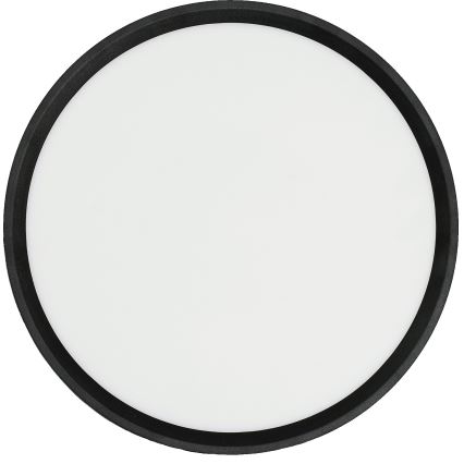 Fulgur s-42587 - LED-Deckenleuchte mit Bewegungssensor NOMY-S LED/24W/230V 3000/4000/6000K IP40 d 30 cm schwarz
