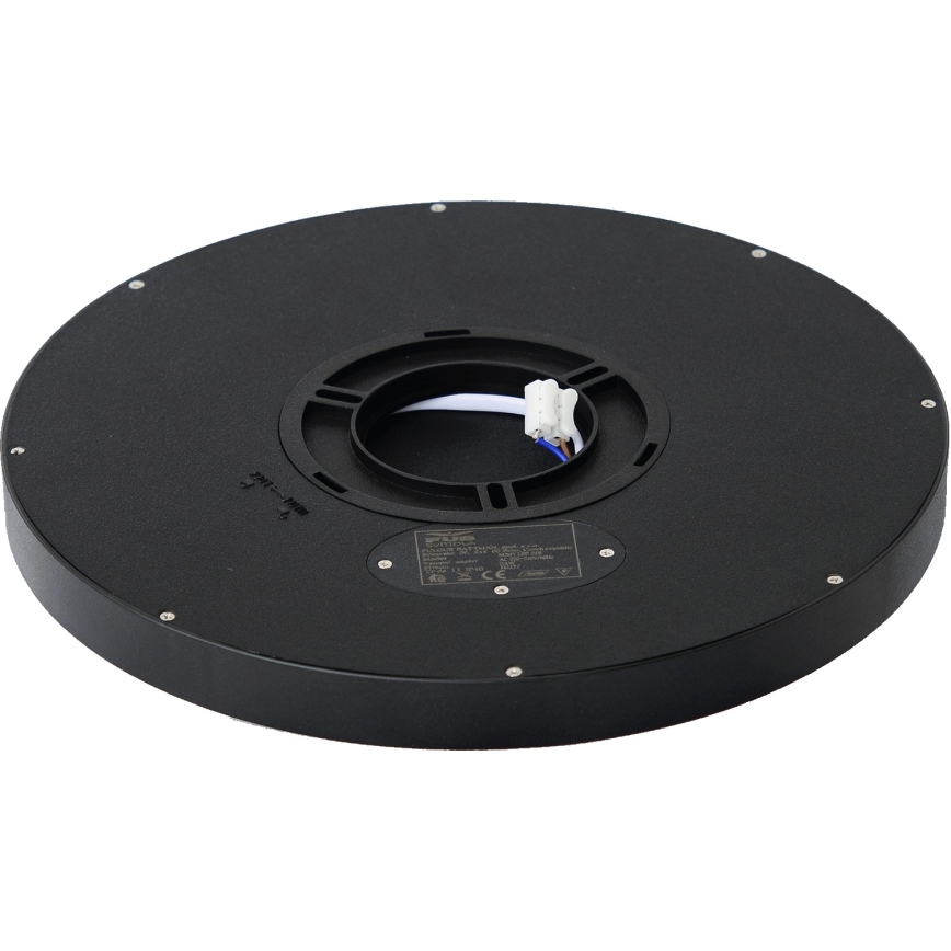 Fulgur s-42587 - LED-Deckenleuchte mit Bewegungssensor NOMY-S LED/24W/230V 3000/4000/6000K IP40 d 30 cm schwarz