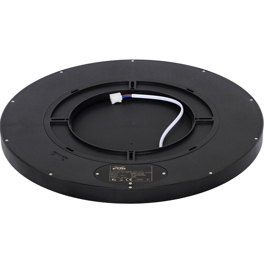 Fulgur s-42589 - LED-Deckenleuchte mit Bewegungssensor NOMY-S LED/32W/230V 3000/4000/6000K IP40 d 40 cm schwarz