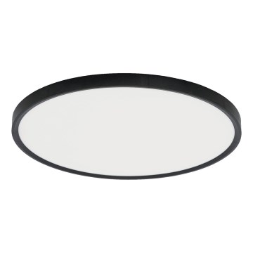Fulgur s-43040 - Plafoniera LED dimmerabile NOMY-RC LED/40W/230V 3000/4000/6500K Ø 50 cm IP40 nero + telecomando